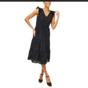 J.Crew Factory Cotton Eyelet Midi Dress Size 12